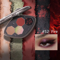 Girlcult Hallucination Eyeshadow Palette,Fine Milled Non-Fallout,Dimensional Blending,Soft-Focus Matte,Glamour,Luxury,Seasonal