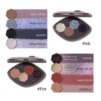 Girlcult Hallucination Eyeshadow Palette,Fine Milled Non-Fallout,Dimensional Blending,Soft-Focus Matte,Glamour,Luxury,Seasonal